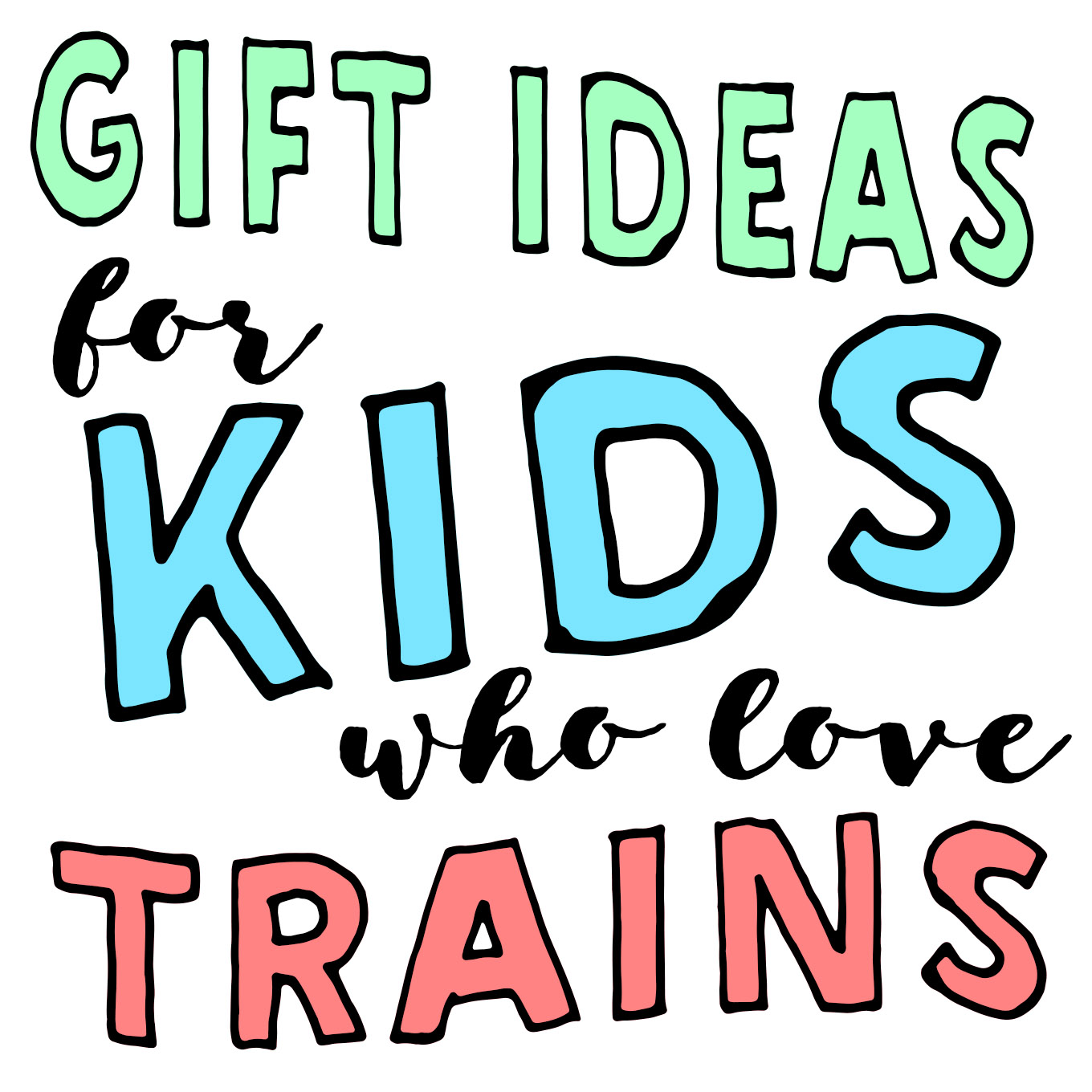 Gifts for kids store who love trains