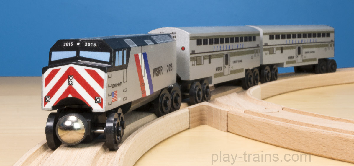 Whittle Shortline Railroad Review: Realistic Wooden Trains