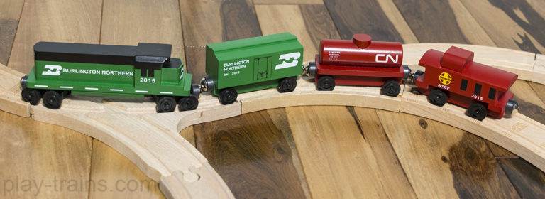 Whittle Shortline Railroad Review: Realistic Wooden Trains