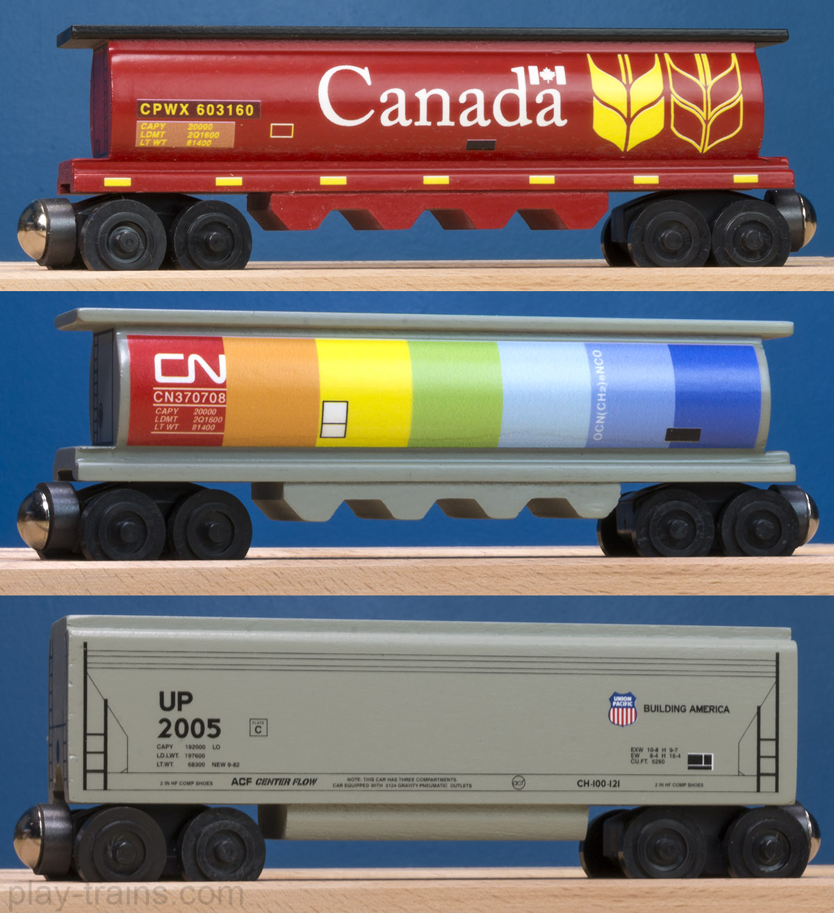 Canadian National C-44 Diesel Engine – The Whittle Shortline Railroad -  Wooden Toy Trains!