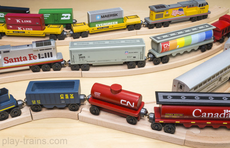 Whittle Shortline Railroad Review: Realistic Wooden Trains